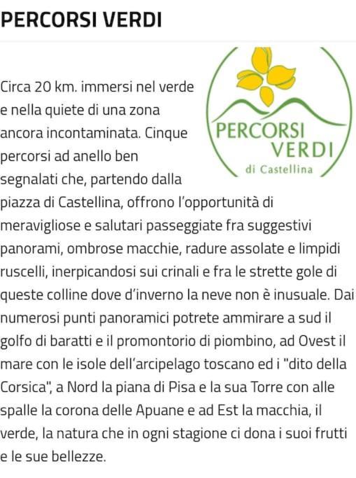 Appartamento Bellavista 卡斯泰里那马里提玛 外观 照片